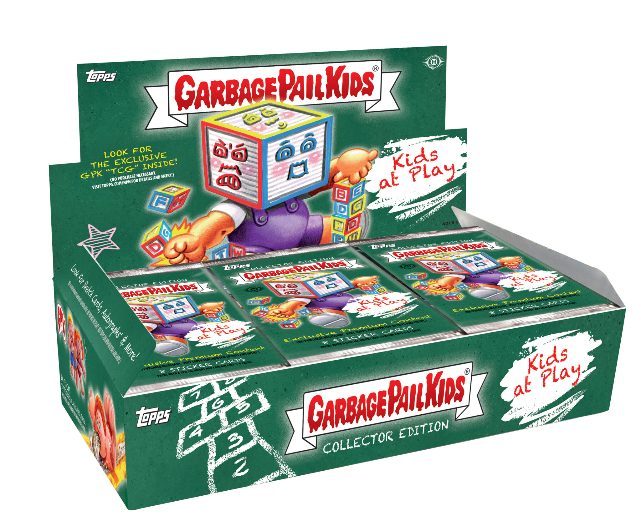 Topps Reveals Checklist for 2024 Series 1 GPK Kids At Play
