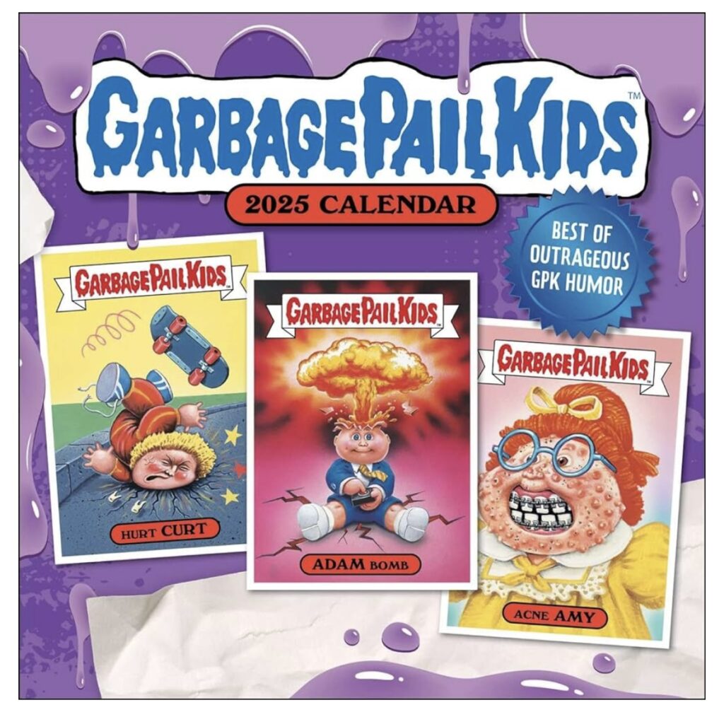 Abrams Launching 2025 Garbage Pail Kids Calendars