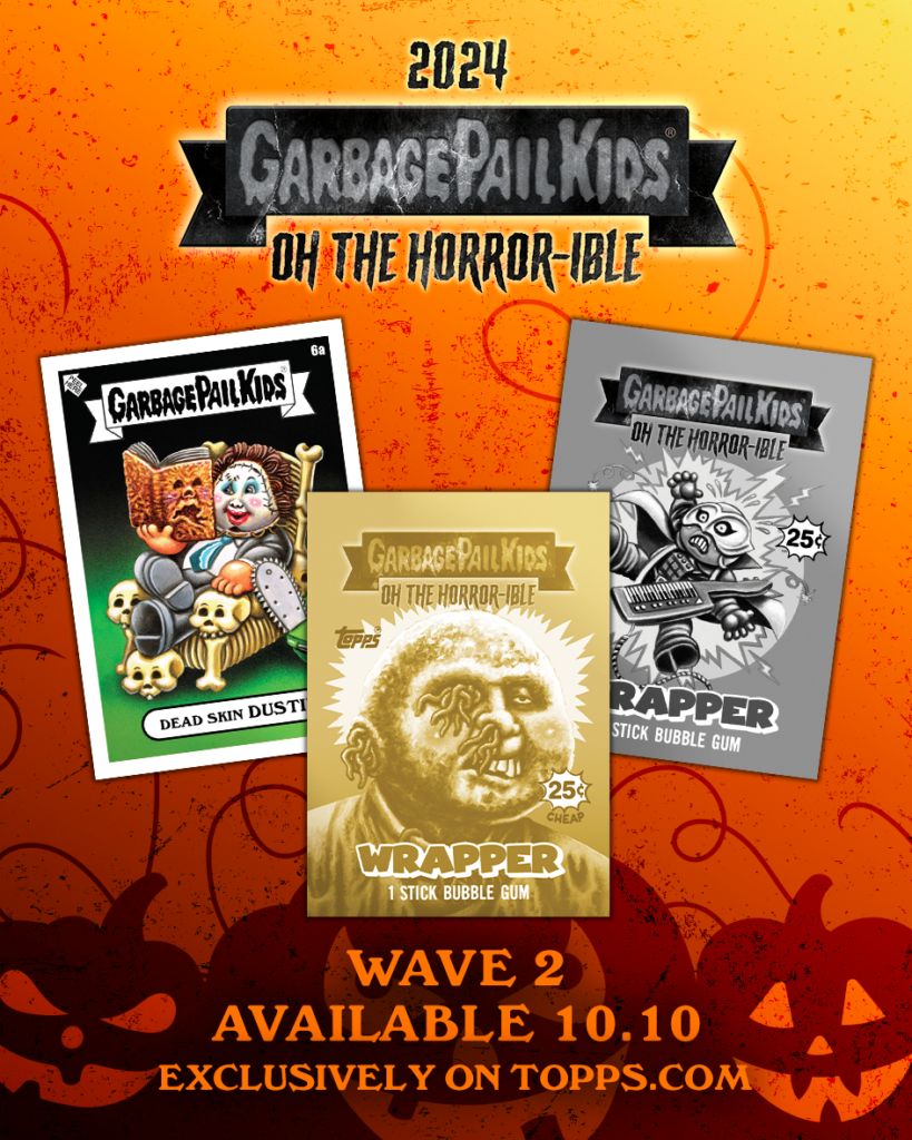 Topps Teases 2024 GPK Oh the Horrorible Week 2 Set